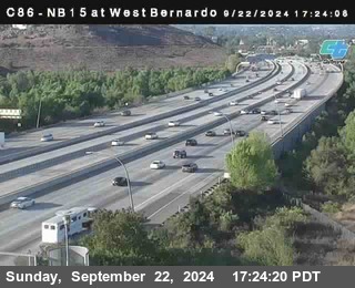 NB 15 at West Bernardo Dr./ Pomerdo