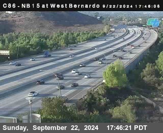 NB 15 at West Bernardo Dr./ Pomerdo