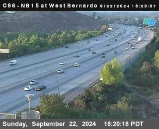 NB 15 at West Bernardo Dr./ Pomerdo