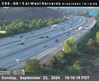 NB 15 at West Bernardo Dr./ Pomerdo