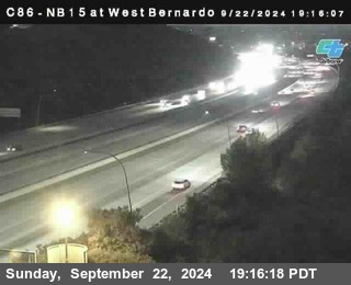 NB 15 at West Bernardo Dr./ Pomerdo