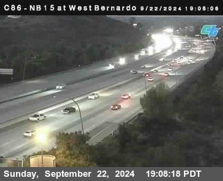 NB 15 at West Bernardo Dr./ Pomerdo