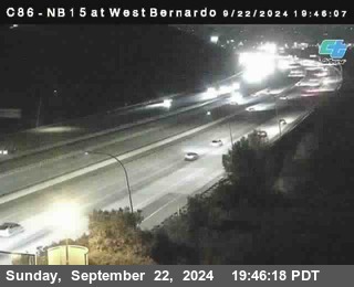 NB 15 at West Bernardo Dr./ Pomerdo