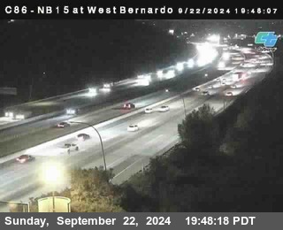 NB 15 at West Bernardo Dr./ Pomerdo