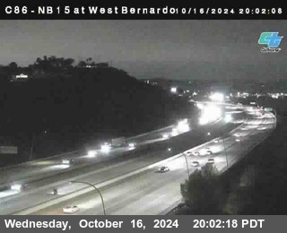 NB 15 at West Bernardo Dr./ Pomerdo