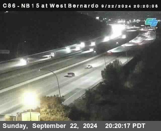 NB 15 at West Bernardo Dr./ Pomerdo