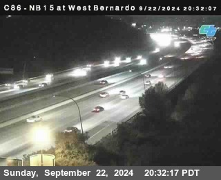 NB 15 at West Bernardo Dr./ Pomerdo