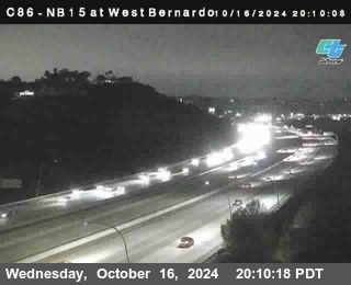 NB 15 at West Bernardo Dr./ Pomerdo