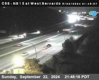 NB 15 at West Bernardo Dr./ Pomerdo