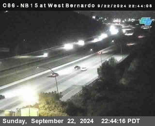 NB 15 at West Bernardo Dr./ Pomerdo