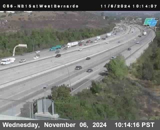 NB 15 at West Bernardo Dr./ Pomerdo