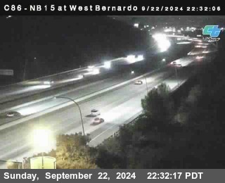 NB 15 at West Bernardo Dr./ Pomerdo