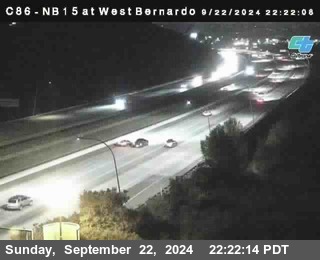 NB 15 at West Bernardo Dr./ Pomerdo