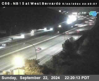 NB 15 at West Bernardo Dr./ Pomerdo