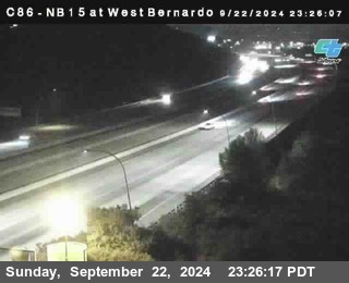 NB 15 at West Bernardo Dr./ Pomerdo