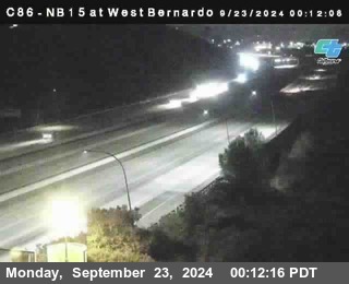 NB 15 at West Bernardo Dr./ Pomerdo