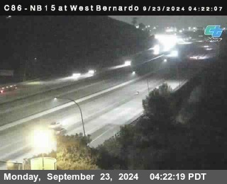 NB 15 at West Bernardo Dr./ Pomerdo