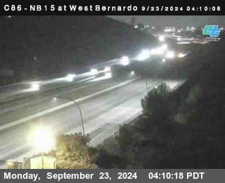 NB 15 at West Bernardo Dr./ Pomerdo