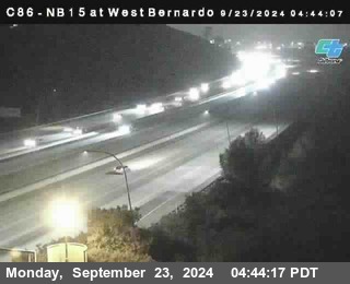 NB 15 at West Bernardo Dr./ Pomerdo