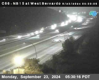 NB 15 at West Bernardo Dr./ Pomerdo