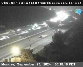 NB 15 at West Bernardo Dr./ Pomerdo