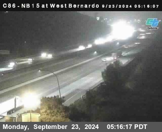 NB 15 at West Bernardo Dr./ Pomerdo