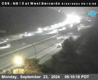 NB 15 at West Bernardo Dr./ Pomerdo