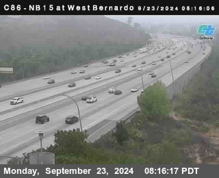 NB 15 at West Bernardo Dr./ Pomerdo