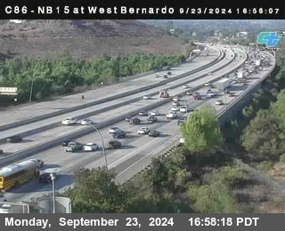 NB 15 at West Bernardo Dr./ Pomerdo