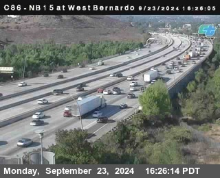 NB 15 at West Bernardo Dr./ Pomerdo