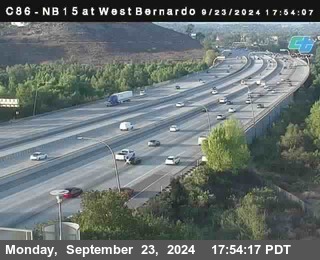 NB 15 at West Bernardo Dr./ Pomerdo