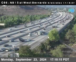 NB 15 at West Bernardo Dr./ Pomerdo