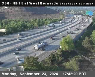 NB 15 at West Bernardo Dr./ Pomerdo