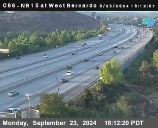 NB 15 at West Bernardo Dr./ Pomerdo