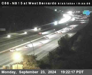 NB 15 at West Bernardo Dr./ Pomerdo