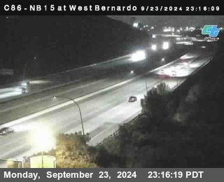 NB 15 at West Bernardo Dr./ Pomerdo