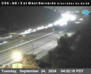 NB 15 at West Bernardo Dr./ Pomerdo