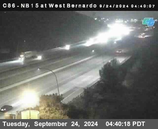 NB 15 at West Bernardo Dr./ Pomerdo