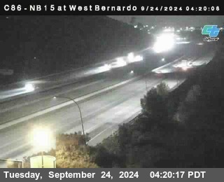 NB 15 at West Bernardo Dr./ Pomerdo