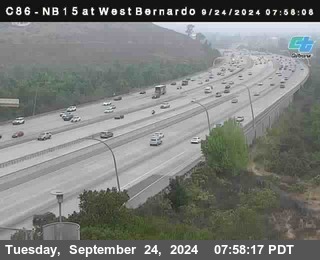 NB 15 at West Bernardo Dr./ Pomerdo