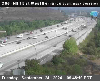 NB 15 at West Bernardo Dr./ Pomerdo