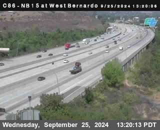 NB 15 at West Bernardo Dr./ Pomerdo