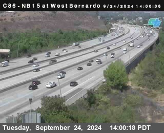 NB 15 at West Bernardo Dr./ Pomerdo