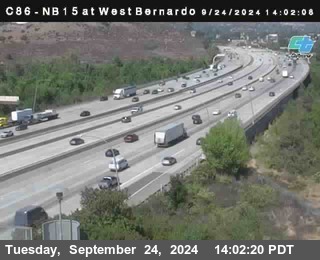 NB 15 at West Bernardo Dr./ Pomerdo