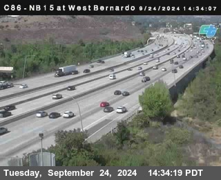 NB 15 at West Bernardo Dr./ Pomerdo