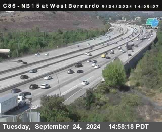 NB 15 at West Bernardo Dr./ Pomerdo