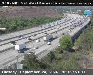 NB 15 at West Bernardo Dr./ Pomerdo