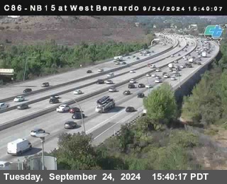 NB 15 at West Bernardo Dr./ Pomerdo