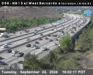 NB 15 at West Bernardo Dr./ Pomerdo