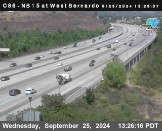 NB 15 at West Bernardo Dr./ Pomerdo